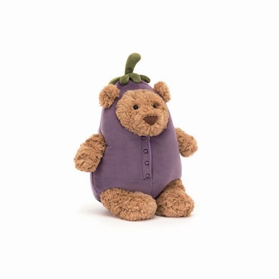 Jellycat Bartholomew Aubergine Bijr | MR6531942